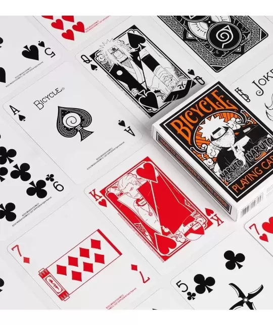 Bicycle Naruto Shippuden – Cărți de joc premium | Emagie.ro