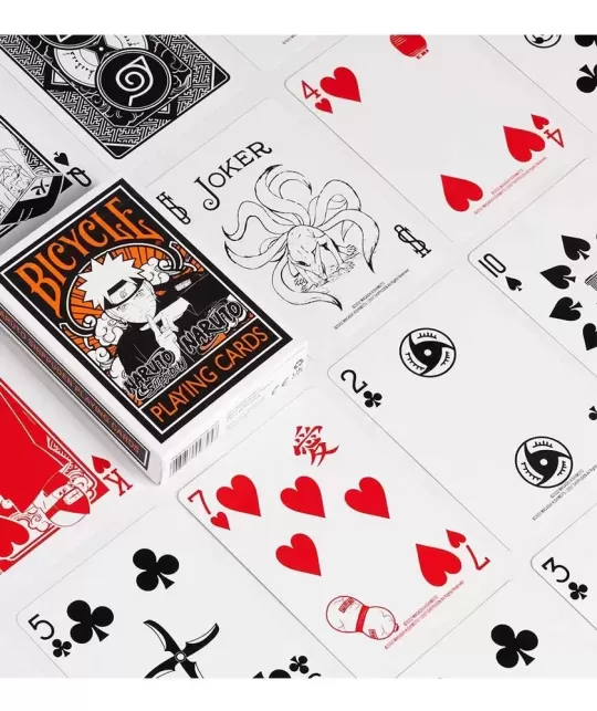 Bicycle Naruto Shippuden – Cărți de joc premium | Emagie.ro