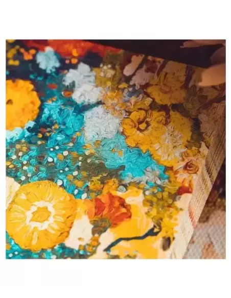 Van Gogh Zinnias Borderless – Premium Playing Cards | Emagie.ro