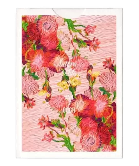 Van Gogh Asters and Phlox – Cărți de joc premium | Emagie.ro