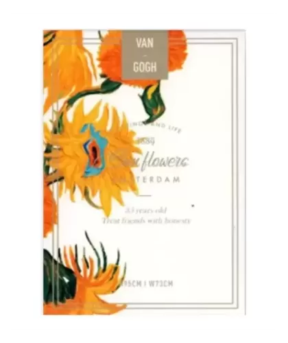 Van Gogh Sunflowers Borderless – Premium Playing Cards | Emagie.ro