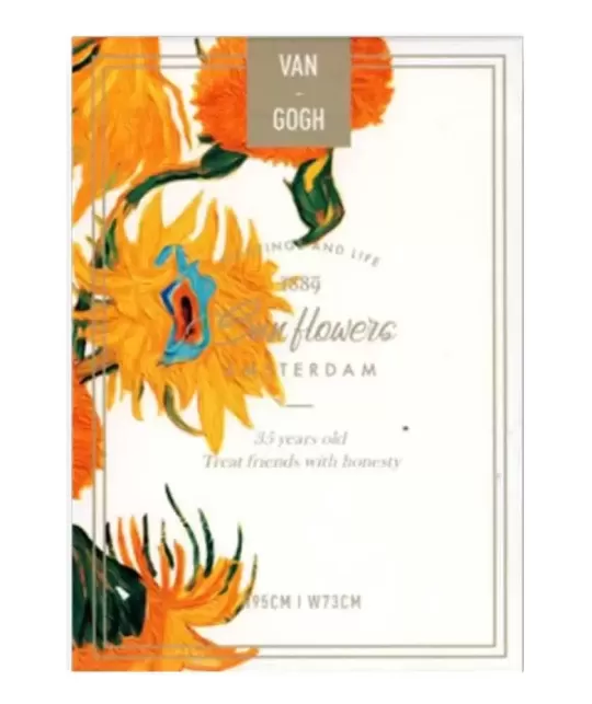 Van Gogh Sunflowers Borderless – Cărți de joc premium | Emagie.ro