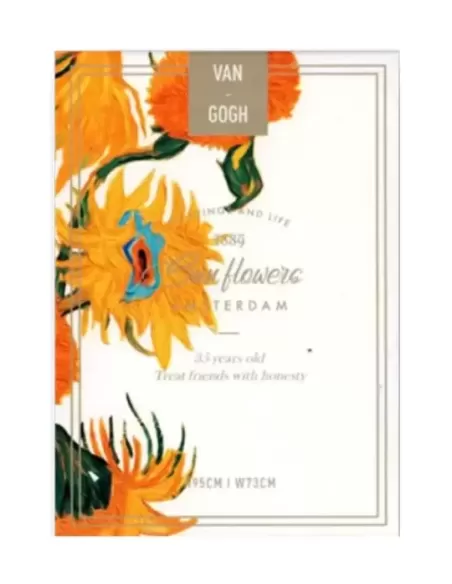 Van Gogh Sunflowers Borderless – Cărți de joc premium | Emagie.ro