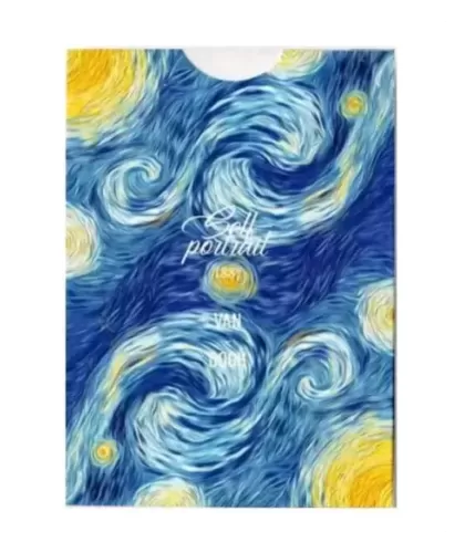 Van Gogh Self Portrait Borderless – Premium Playing Cards | Emagie.ro