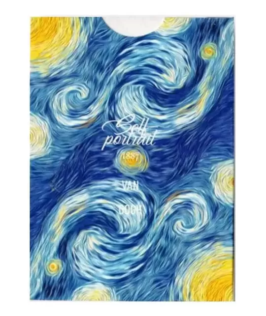 Van Gogh Self Portrait Borderless – Premium Playing Cards | Emagie.ro
