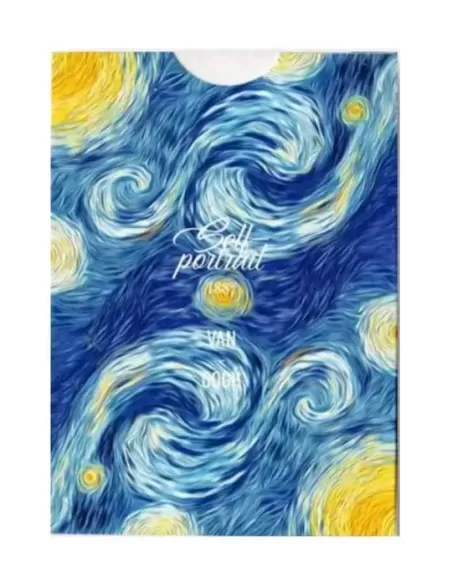 Van Gogh Self Portrait Borderless – Premium Playing Cards | Emagie.ro