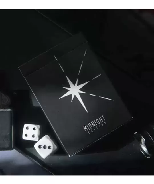 North Star Midnight Black Marcate – Cărți de joc premium | Emagie.ro