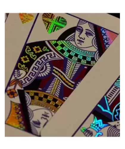 London Diffractor Gold – Premium Playing Cards | Emagie.ro