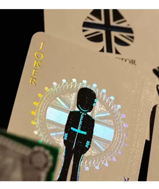 London Diffractor Gold – Cărți de joc premium | Emagie.ro