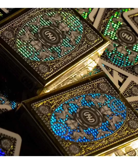 London Diffractor Gold – Cărți de joc premium | Emagie.ro