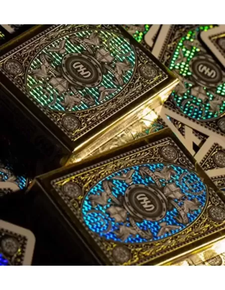 London Diffractor Gold – Cărți de joc premium | Emagie.ro