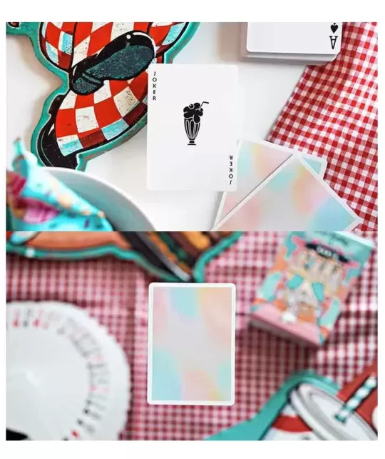 NOC Diner Milkshake – Premium Playing Cards | Emagie.ro