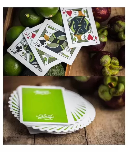 Quality Green Lime Bee – Cărți de joc premium | Emagie.ro