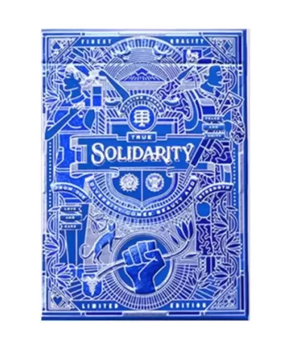 Solidarity Navy Blue – Cărți de joc premium | Emagie.ro