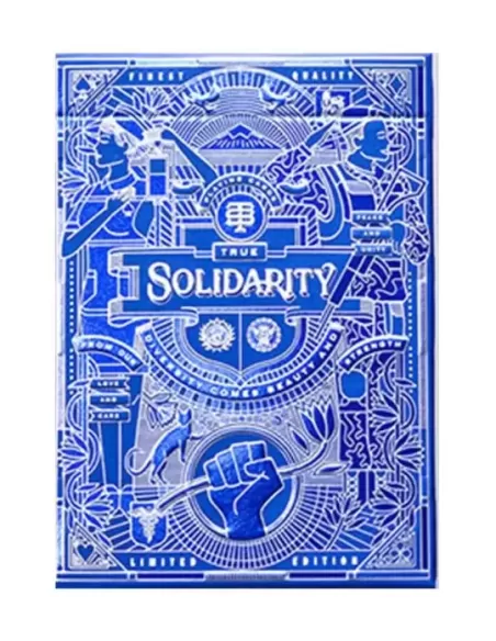 Solidarity Navy Blue – Premium Playing Cards | Emagie.ro