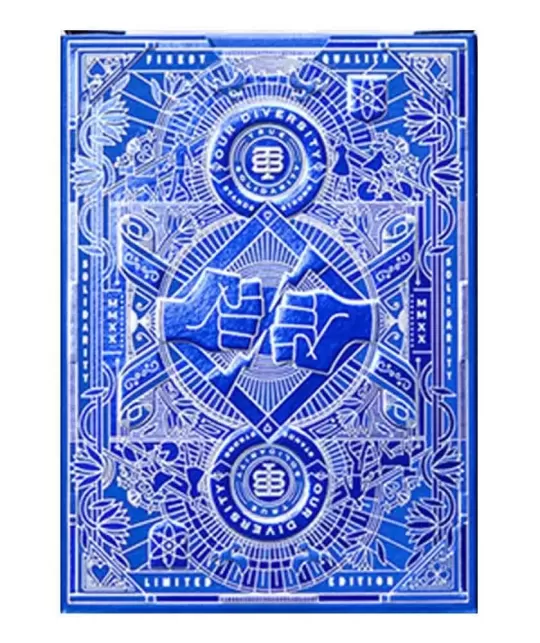 Solidarity Navy Blue – Premium Playing Cards | Emagie.ro