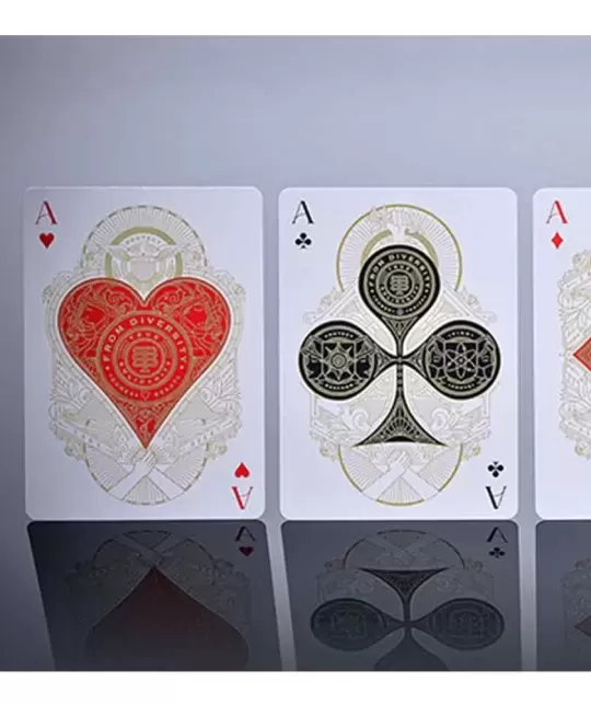 Solidarity Navy Blue – Premium Playing Cards | Emagie.ro