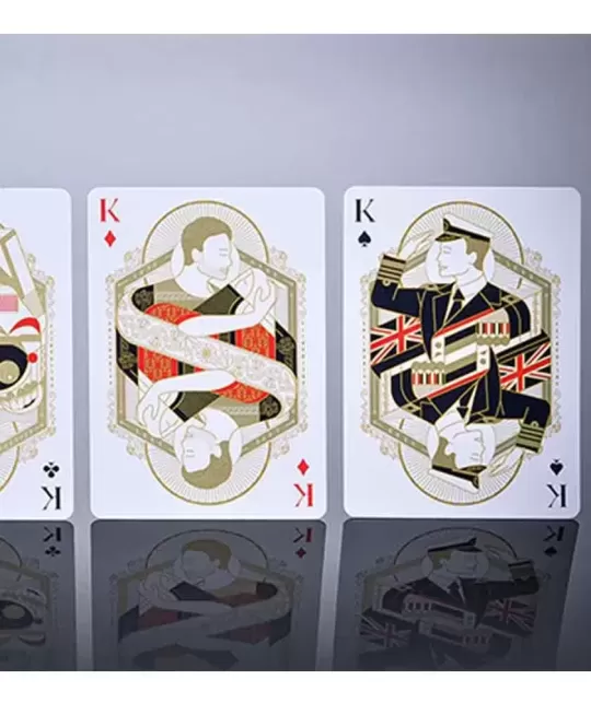 Solidarity Navy Blue – Premium Playing Cards | Emagie.ro