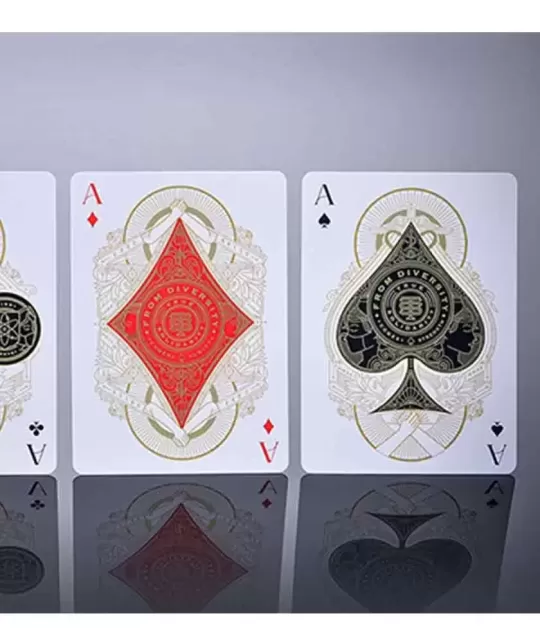 Solidarity Navy Blue – Premium Playing Cards | Emagie.ro