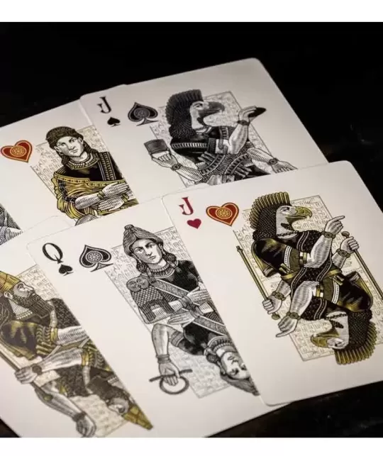 The Great Creator Sky Silver – Premium Playing Cards | Emagie.ro