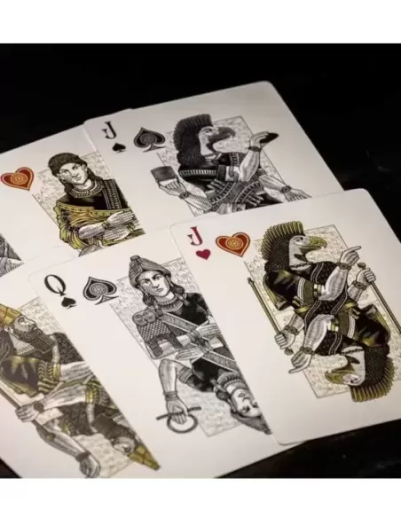 The Great Creator Sky Silver – Premium Playing Cards | Emagie.ro