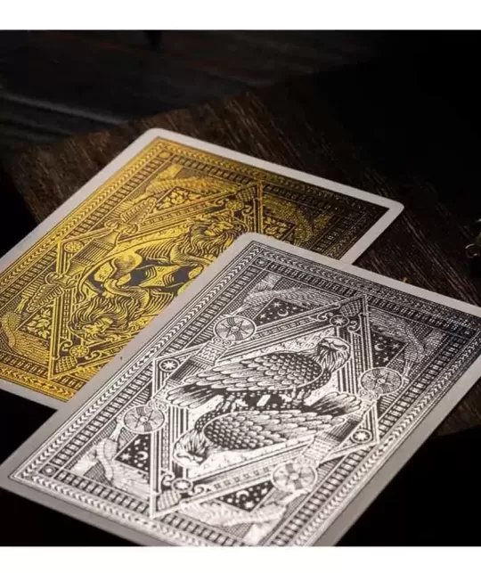 The Great Creator Sky Silver – Premium Playing Cards | Emagie.ro