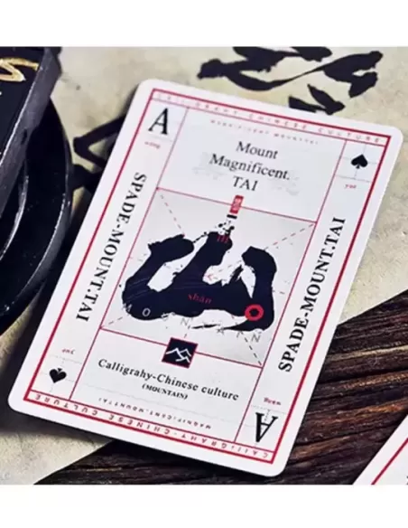 Mountain Wang Yue Red – Cărți de joc premium | Emagie.ro