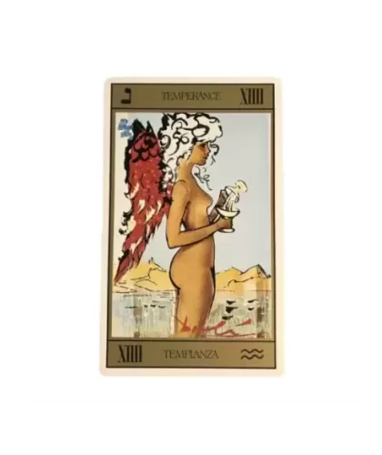 Salvador Dali Universal Tarot Gold Edition – Set tarot premium | Emagie.ro