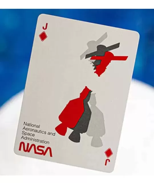 Official NASA WORM – Cărți de joc premium | Emagie.ro