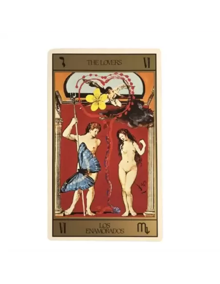 Salvador Dali Universal Tarot Gold Edition – Set tarot premium | Emagie.ro