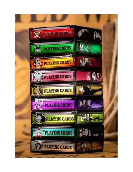 One Piece 9 Decks Set Exclusive Foiled Collection – Cărți de joc premium | Emagie.ro