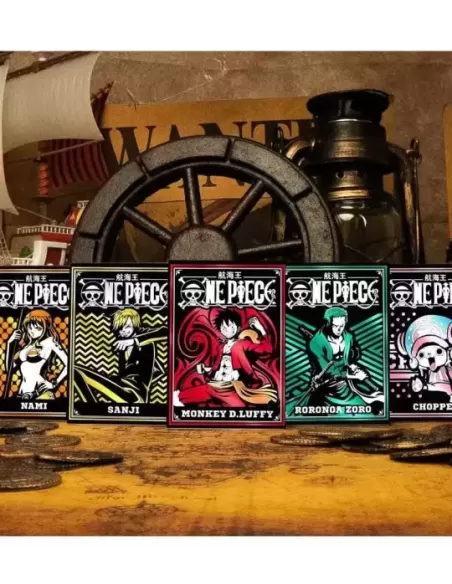One Piece 9 Decks Set Exclusive Foiled Collection – Cărți de joc premium | Emagie.ro