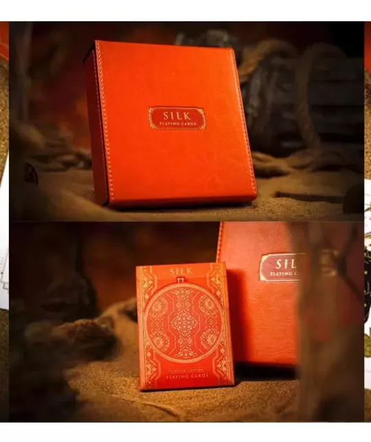 Silk Leather Boxed Set – Cărți de joc exclusiviste | Emagie.ro