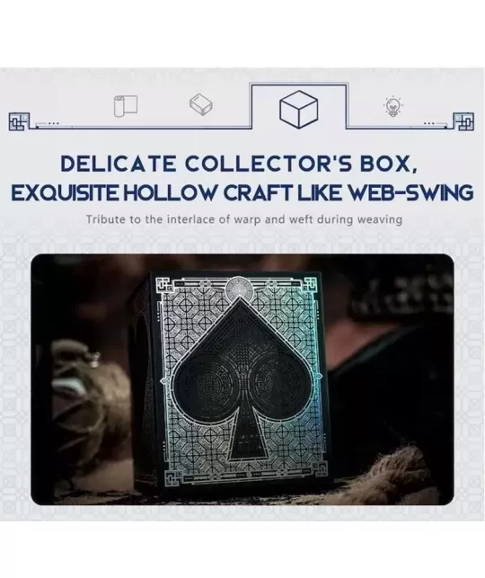 The Silk Black Boxset – Cărți de joc premium | Emagie.ro