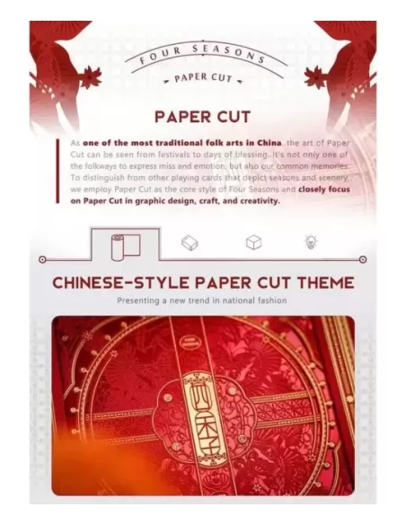 Four Seasons Classic Boxed Set – Premium Playing Cards | Emagie.ro