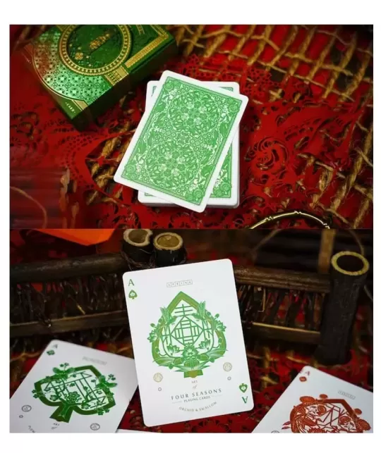 Four Seasons Classic Boxed Set – Premium Playing Cards | Emagie.ro