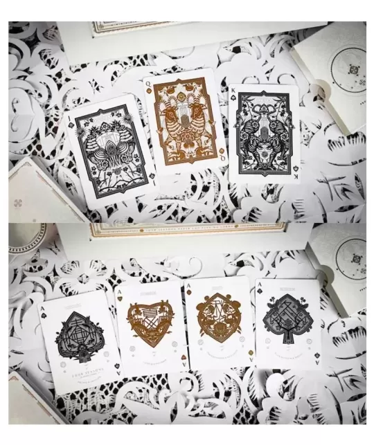 Four Seasons White Boxed Set – Cărți de joc premium | Emagie.ro