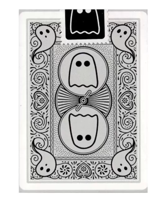 Bicycle Boo Back Grey – Cărți de joc premium | Emagie.ro