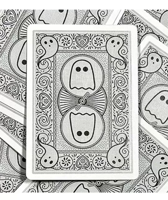 Bicycle Boo Back Grey – Cărți de joc premium | Emagie.ro