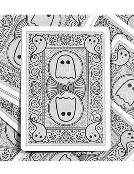 Bicycle Boo Back Grey – Cărți de joc premium | Emagie.ro