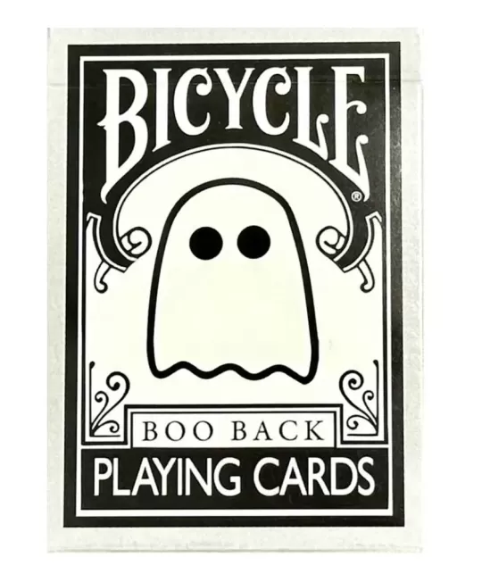 Bicycle Boo Back Grey – Cărți de joc premium | Emagie.ro