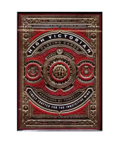 High Victorian Red by theory11 – Cărți de joc premium | Emagie.ro
