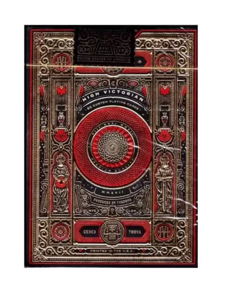 High Victorian Red by theory11 – Cărți de joc premium | Emagie.ro