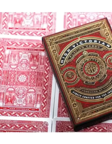 High Victorian Red by theory11 – Cărți de joc premium | Emagie.ro