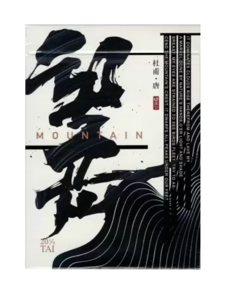 Mountain Wang Yue Black – Premium Playing Cards | Emagie.ro