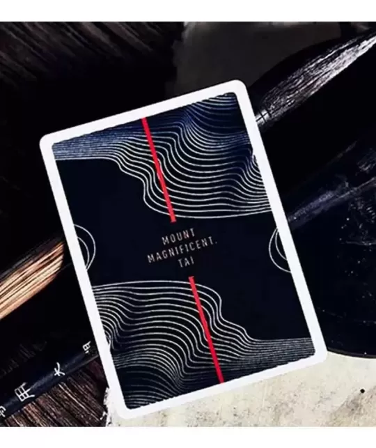 Mountain Wang Yue Black – Premium Playing Cards | Emagie.ro