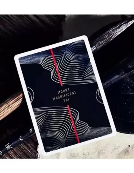 Mountain Wang Yue Black – Premium Playing Cards | Emagie.ro