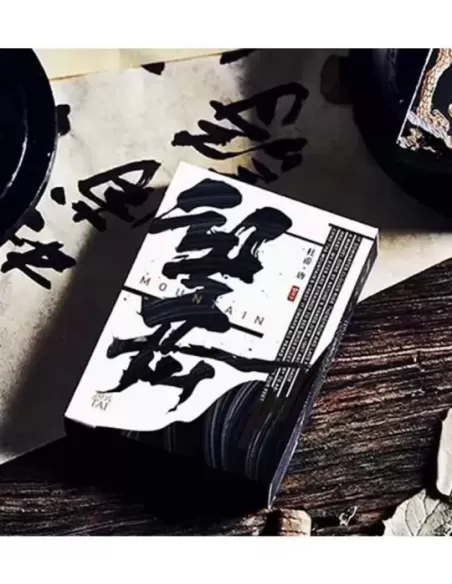 Mountain Wang Yue Black – Premium Playing Cards | Emagie.ro