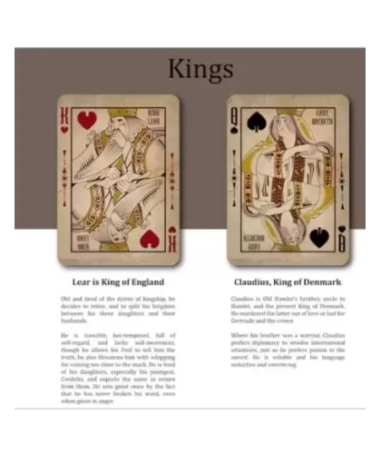 Shakespeare Antique – Cărți de joc premium | Emagie.ro 2