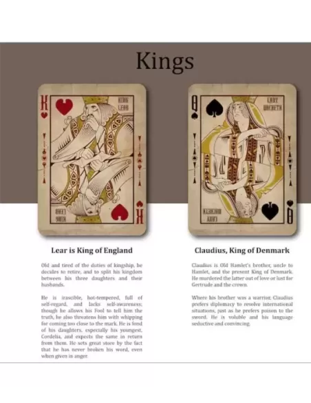 Shakespeare Antique – Cărți de joc premium | Emagie.ro